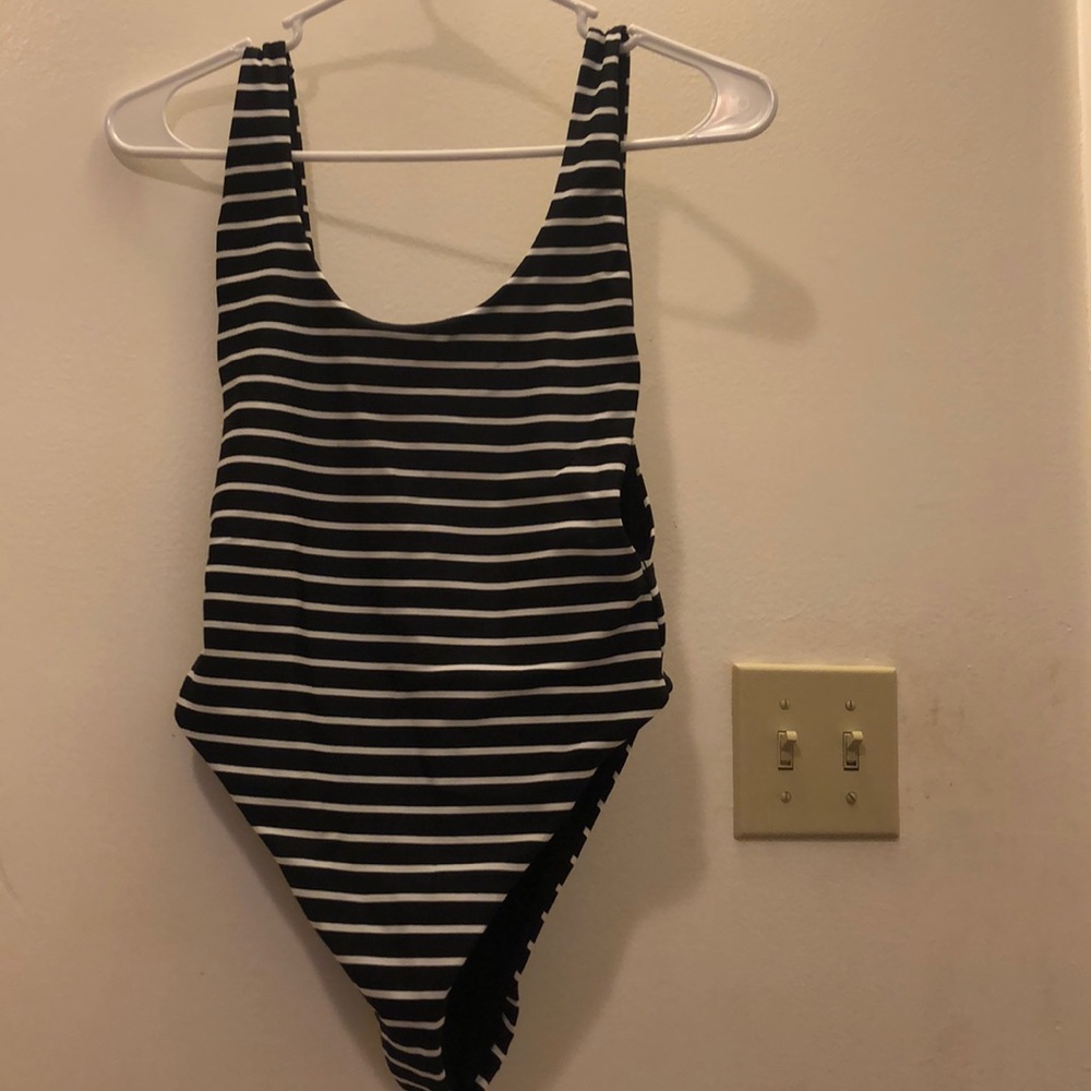 Aerie high cut one piece swimsuit